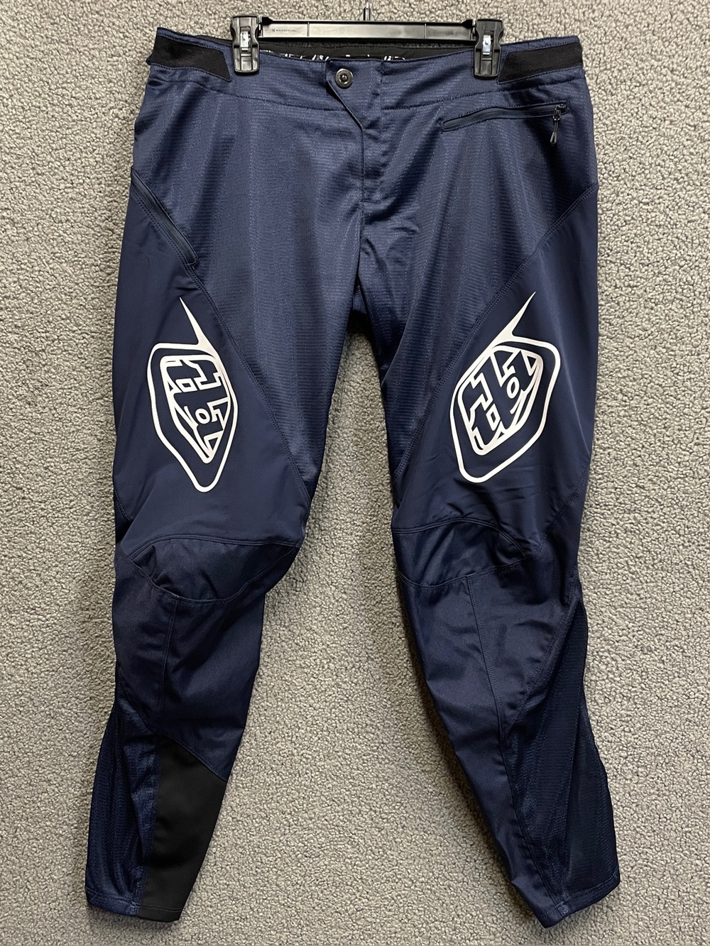 Troy Lee Designs TLD Sprint MTB Downhill Cycling Pants Mens 36 Navy Blue EUC